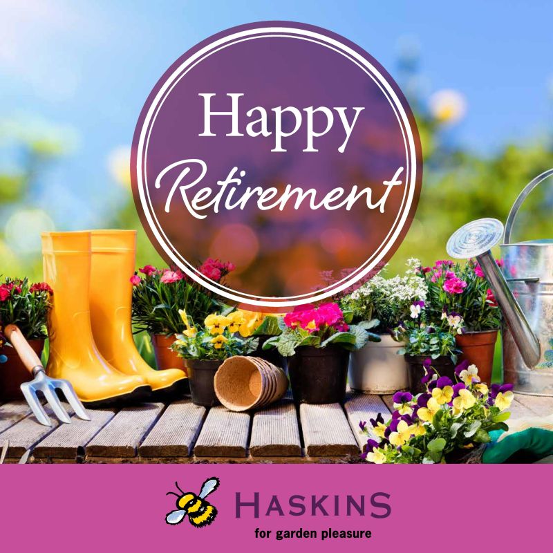 Happy Retirement - Garden